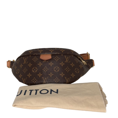Louis Vuitton Bumbag Monogram Canvas M43644 Braun Louis Vuitton