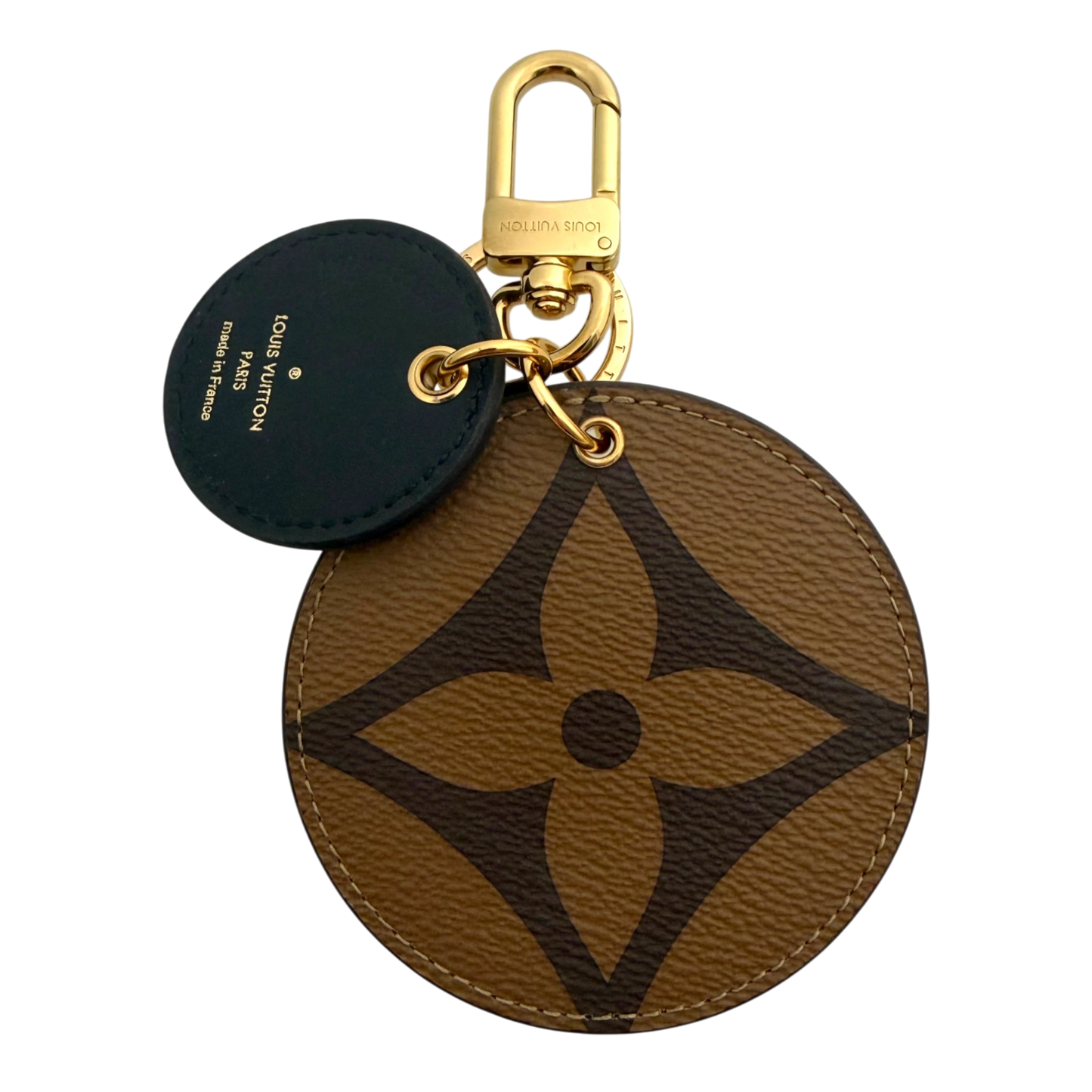Louis Vuitton Monogram Reverse Key Holder / Bag Charm M69317 Louis Vuitton
