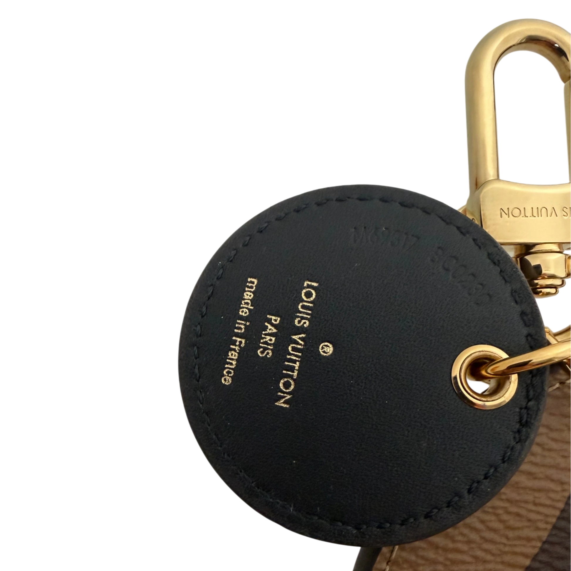Louis Vuitton Monogram Reverse Key Holder / Bag Charm M69317 Louis Vuitton