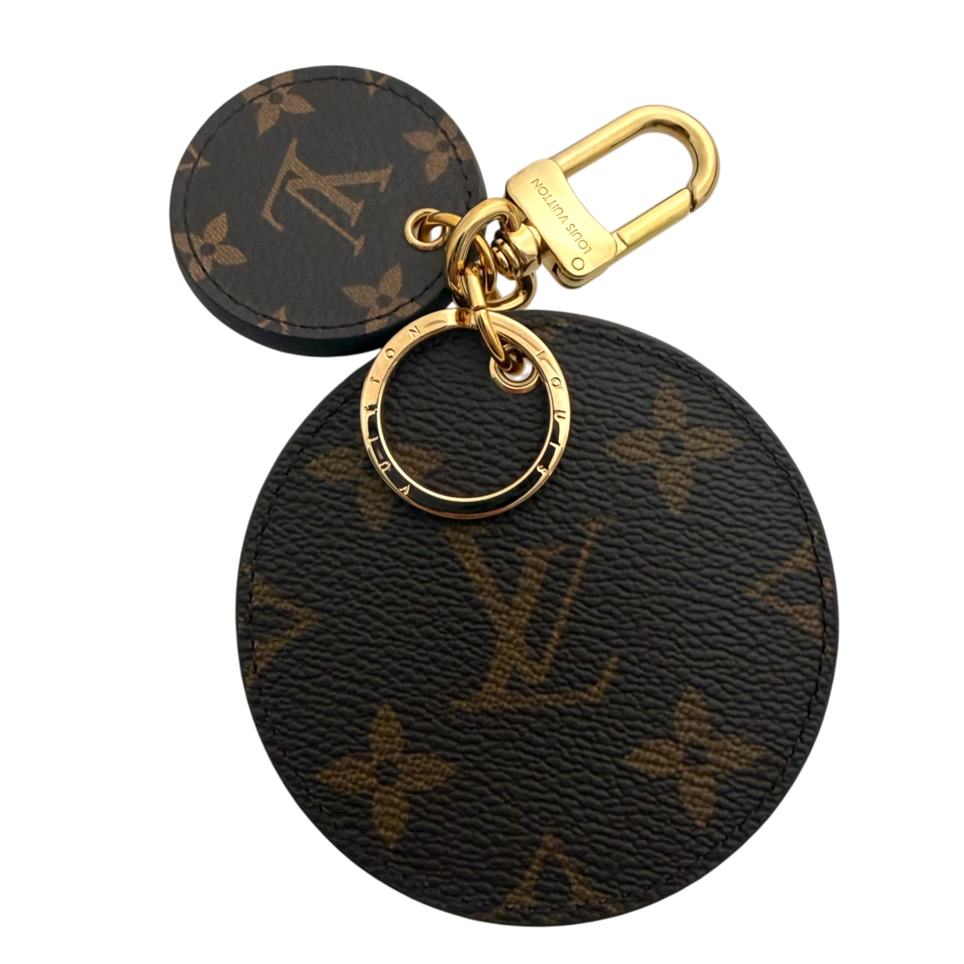 Louis Vuitton Monogram Reverse Key Holder / Bag Charm M69317 Louis Vuitton