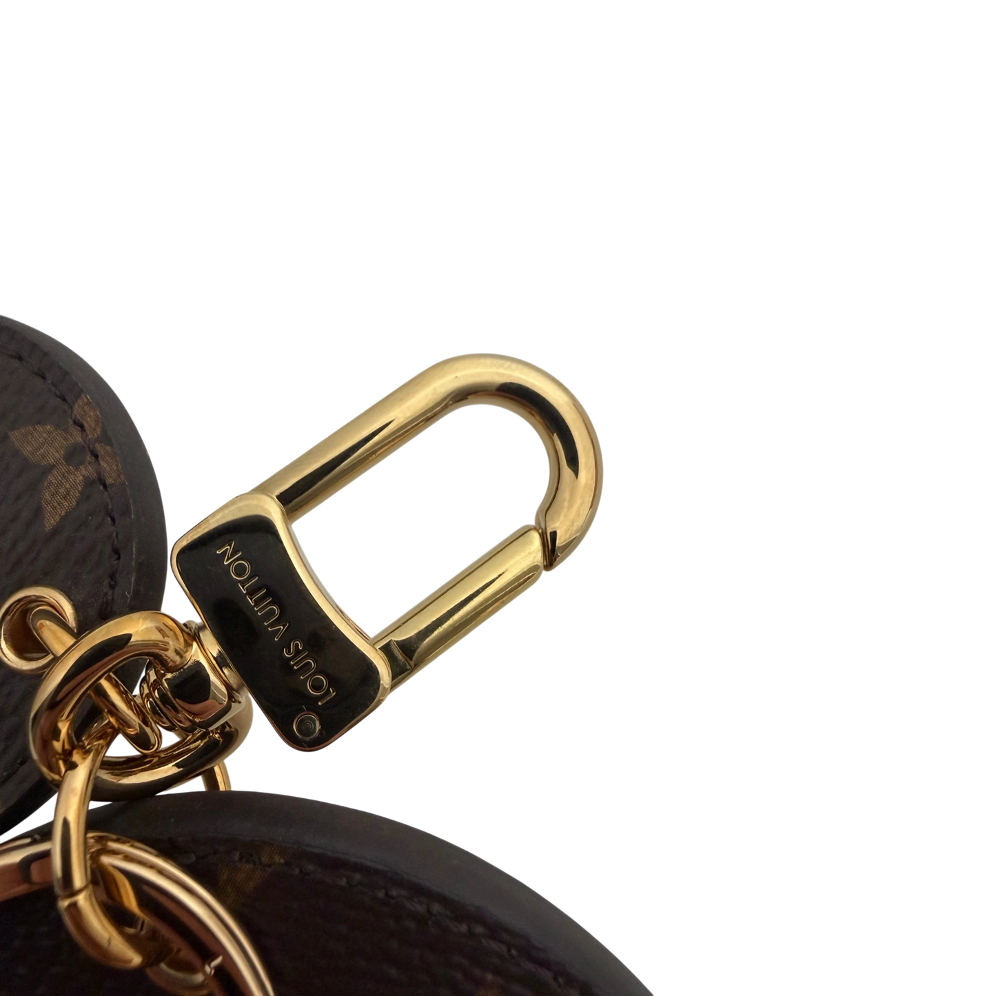 Louis Vuitton Monogram Reverse Key Holder / Bag Charm M69317 Louis Vuitton