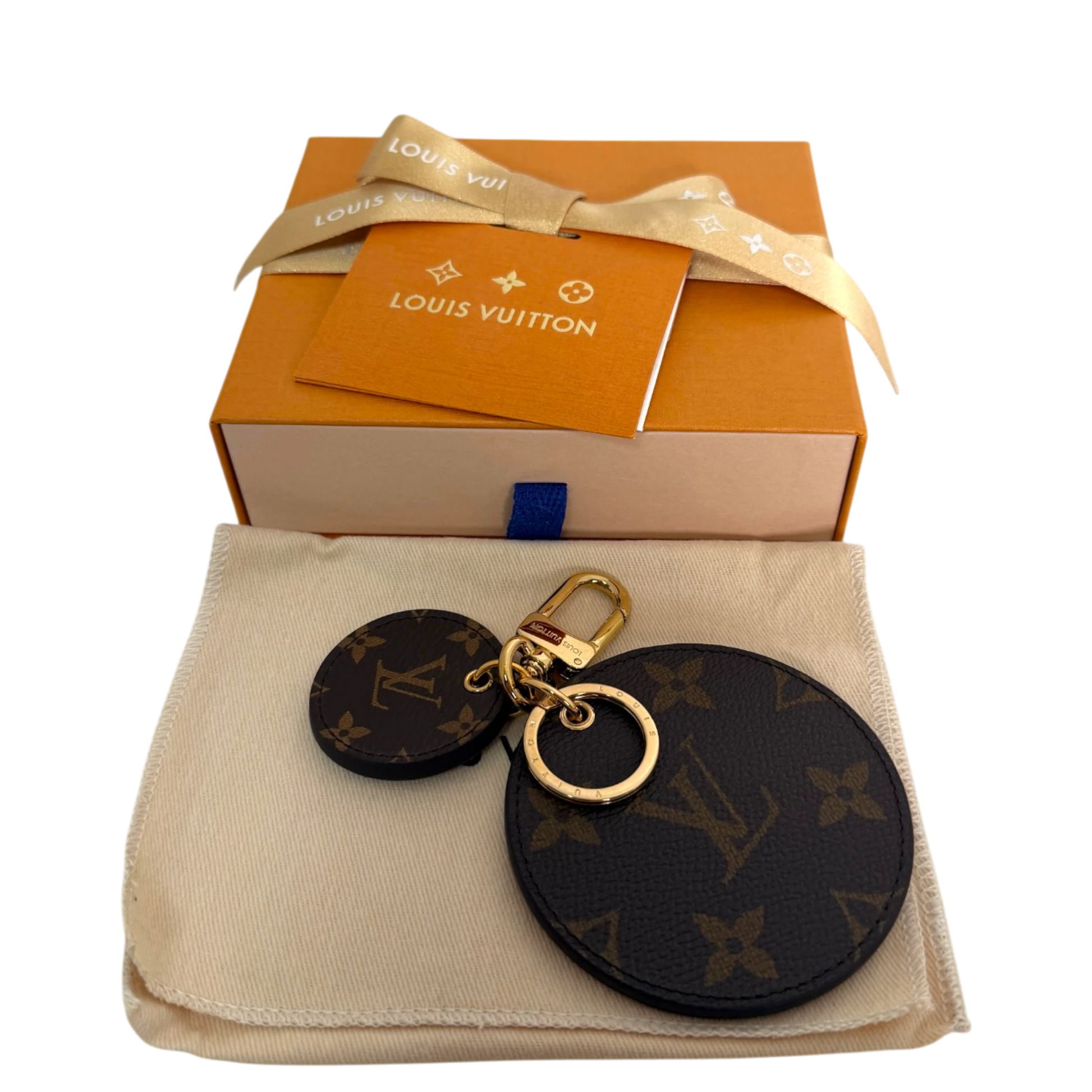 Louis Vuitton Monogram Reverse Key Holder / Bag Charm M69317 Louis Vuitton