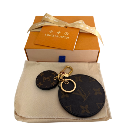 Louis Vuitton Monogram Reverse Key Holder / Bag Charm M69317 Louis Vuitton