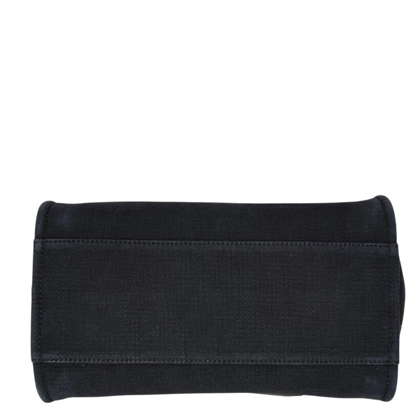 Chanel Deauville mittelgroße Tasche Navy silberne Hardware 2022 Chanel