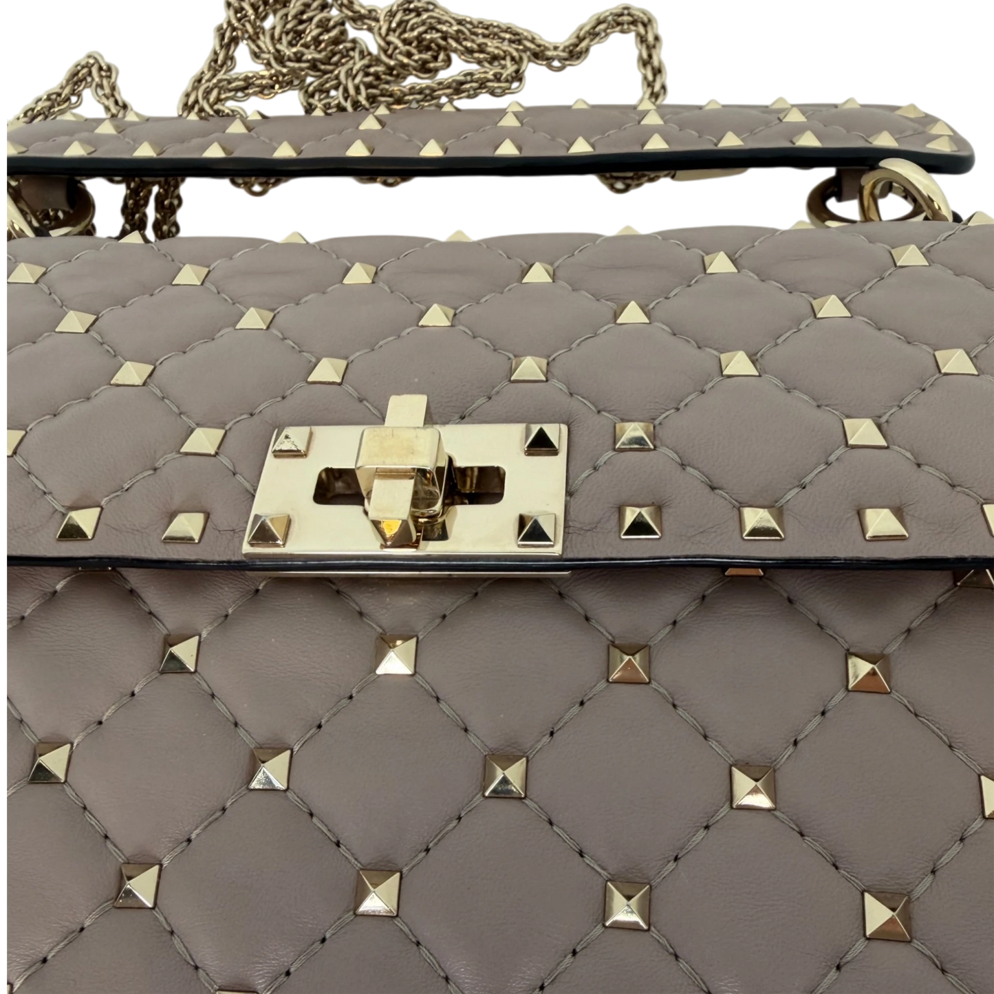 Valentino Garavani Rockstud Spike.Up Flap Bag Quilted Leather Medium Valentino