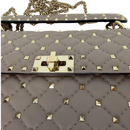 Valentino Garavani Rockstud Spike.Up Flap Bag Quilted Leather Medium Valentino