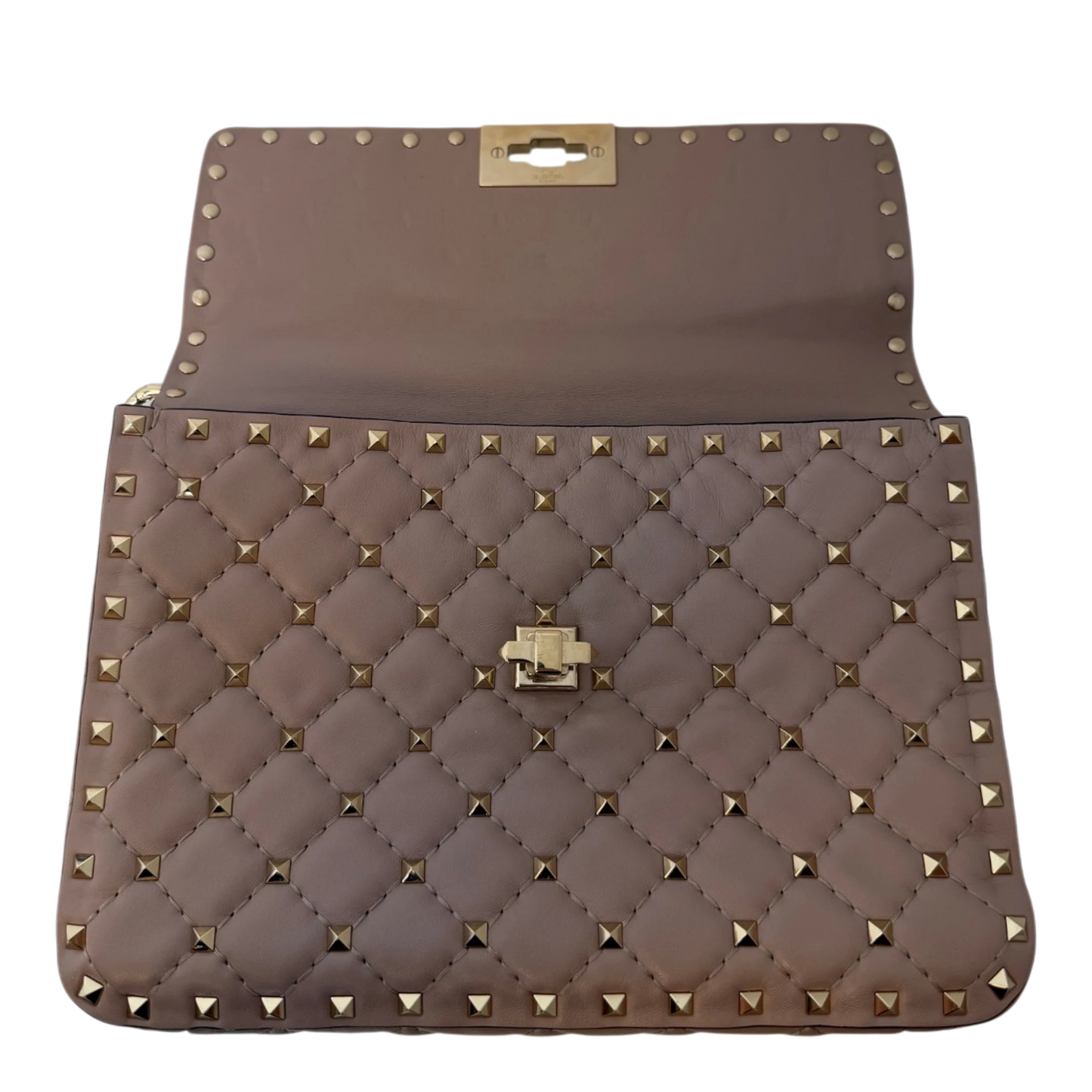 Valentino Garavani Rockstud Spike.Up Flap Bag Quilted Leather Medium Valentino