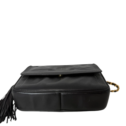 Chanel Coco Mark Camera Bag Lammleder Schwarz Chanel