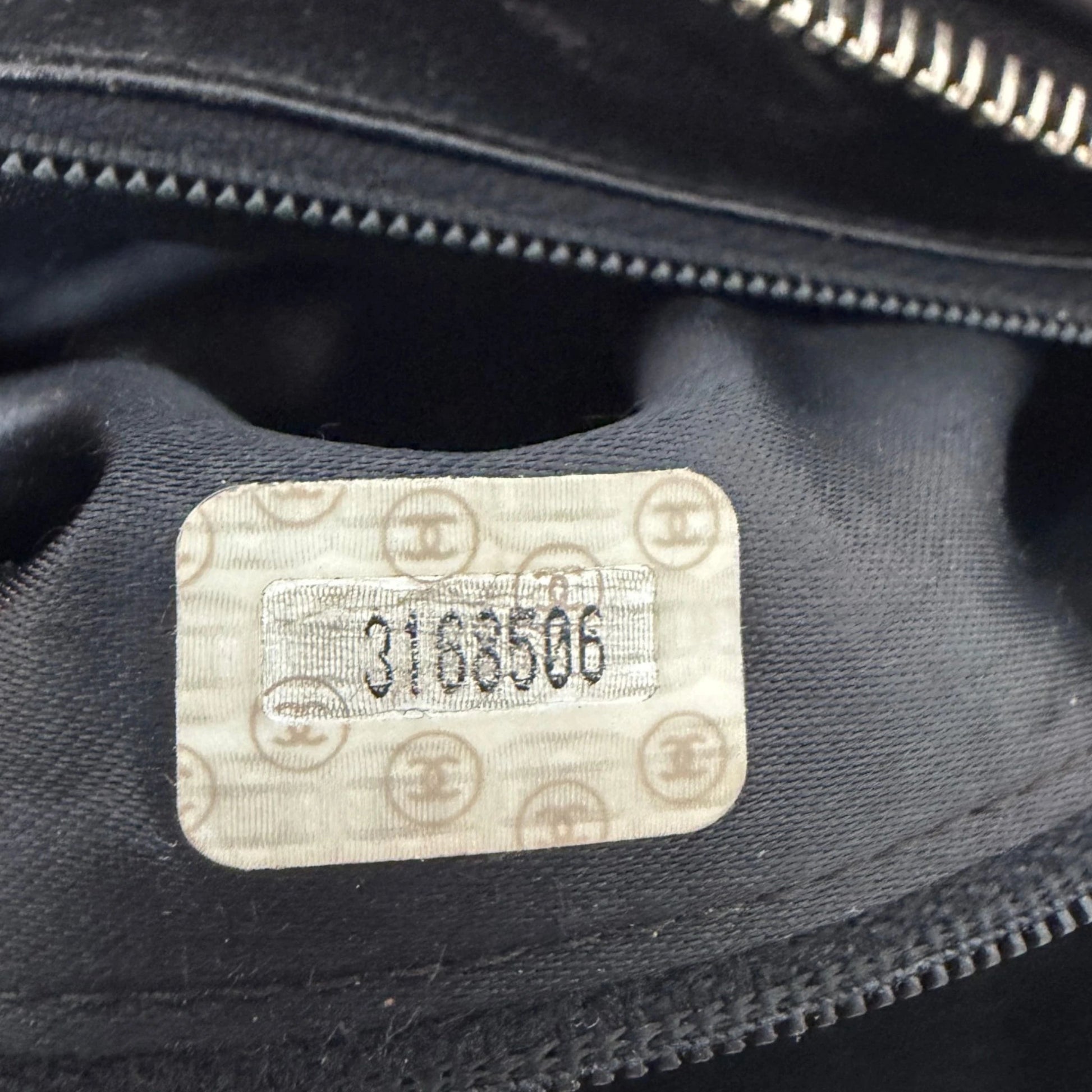 Chanel Coco Mark Camera Bag Lammleder Schwarz Chanel