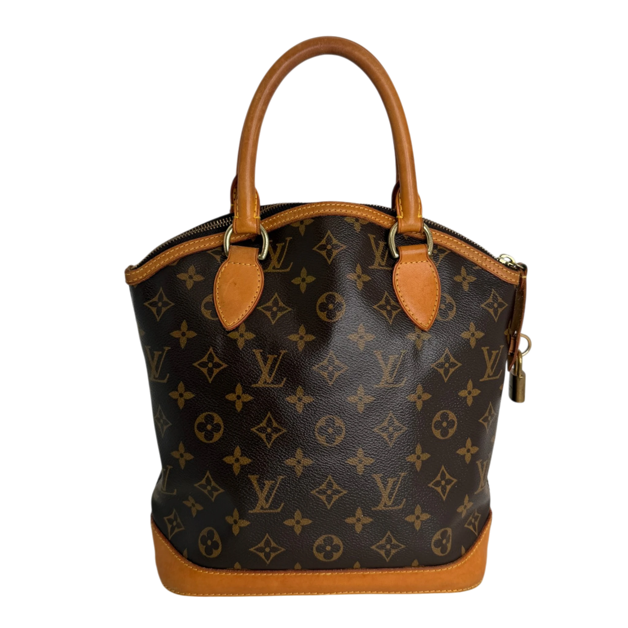 Louis Vuitton Lockit Vertical Monogram Canvas Louis Vuitton