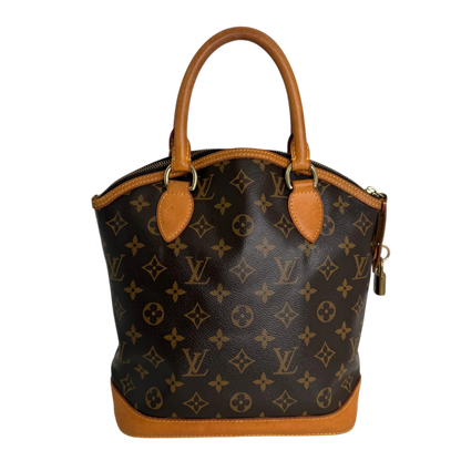 Louis Vuitton Lockit Vertical Monogram Canvas Louis Vuitton