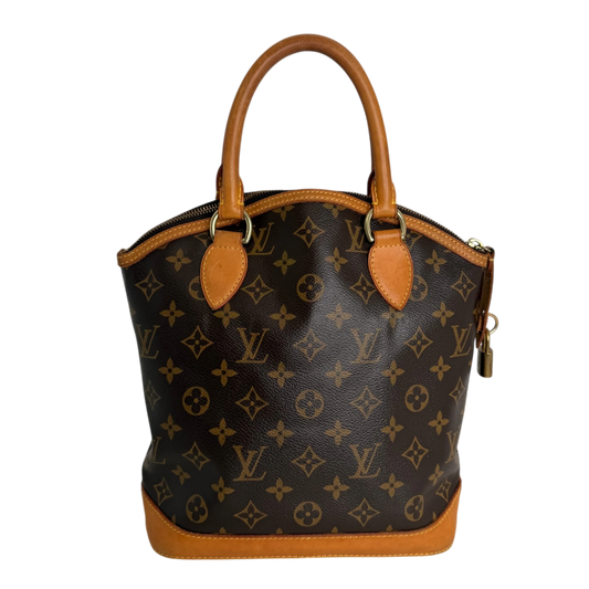 Louis Vuitton Lockit Vertical Monogram Canvas Louis Vuitton