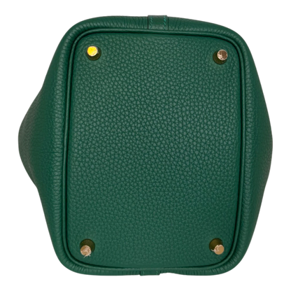Hermès Picotin 18 Taurillon Clémence Vert Moyen Vert Peppermint 2025 Hermès