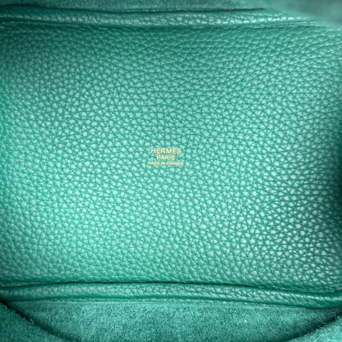 Hermès Picotin 18 Taurillon Clémence Vert Moyen Vert Peppermint 2025 Hermès
