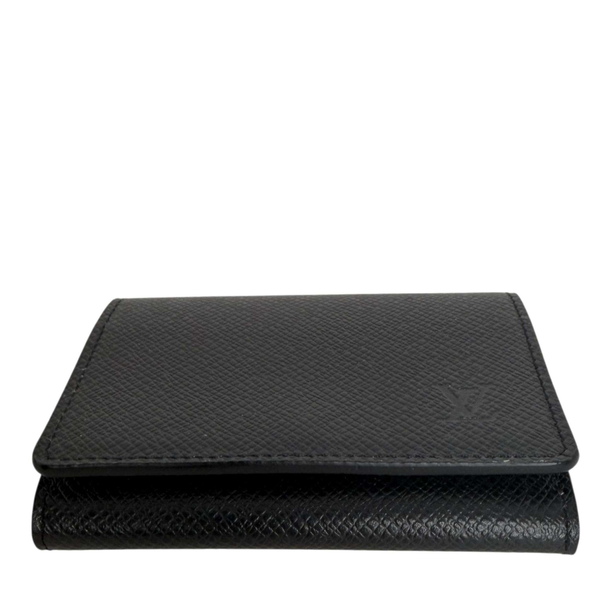 Louis Vuitton Enveloppe Carte De Visite Taiga Leder M64595 Louis Vuitton