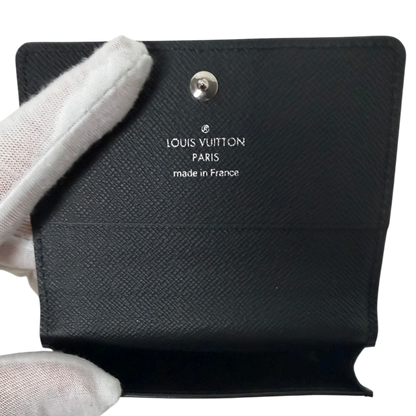 Louis Vuitton Enveloppe Carte De Visite Taiga Leder M64595 Louis Vuitton
