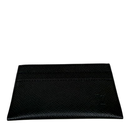 Louis Vuitton Double Card Holder Taiga Schwarz Louis Vuitton