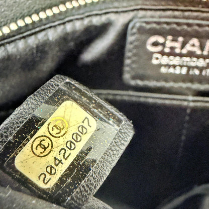 Chanel Métiers d'Art Paris-Salzburg 2014 Clutch mit Kette Schwarz Chanel