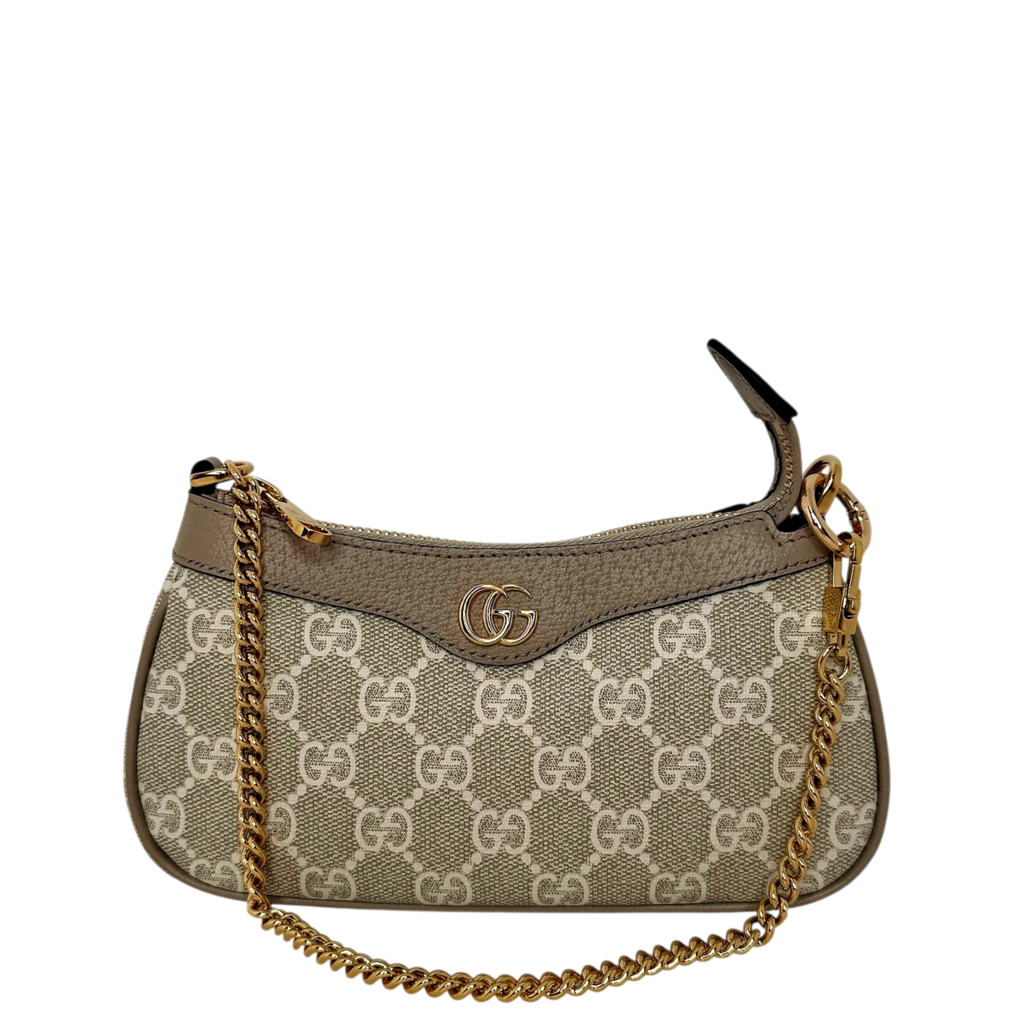 Gucci Ophidia GG Mini Bag GG Supreme Canvas Beige Weiß Gold Gucci