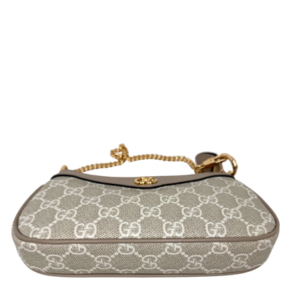 Gucci Ophidia GG Mini Bag GG Supreme Canvas Beige Weiß Gold Gucci