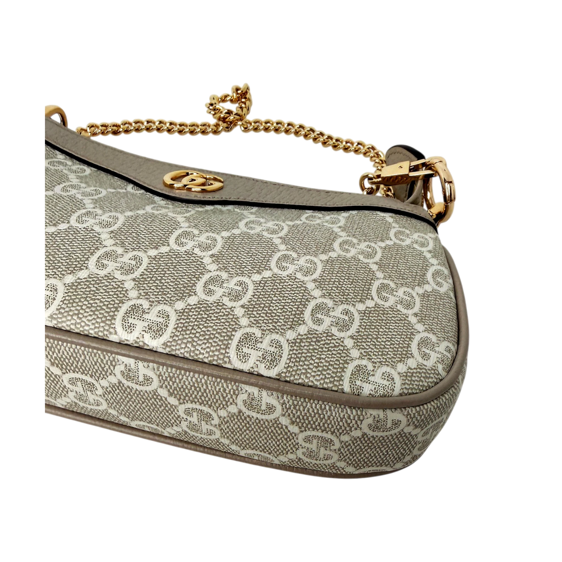 Gucci Ophidia GG Mini Bag GG Supreme Canvas Beige Weiß Gold Gucci