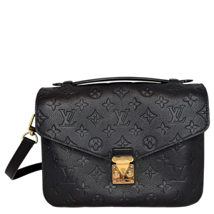 Louis Vuitton Pochette Métis Empreinte Schwarz