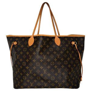 Louis Vuitton Neverfull GM Monogram Canvas Braun mit Pochette