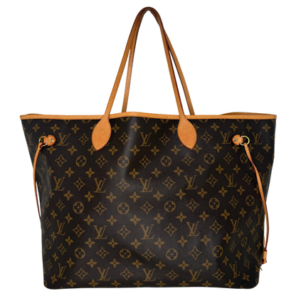 Louis Vuitton Neverfull GM Monogram Canvas Braun mit Pochette Louis Vuitton