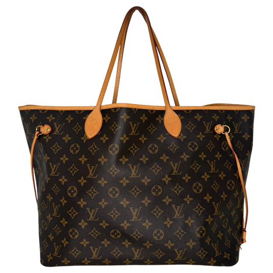 Louis Vuitton Neverfull GM Monogram Canvas Braun mit Pochette Louis Vuitton