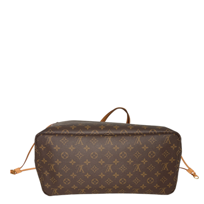 Louis Vuitton Neverfull GM Monogram Canvas Braun mit Pochette Louis Vuitton