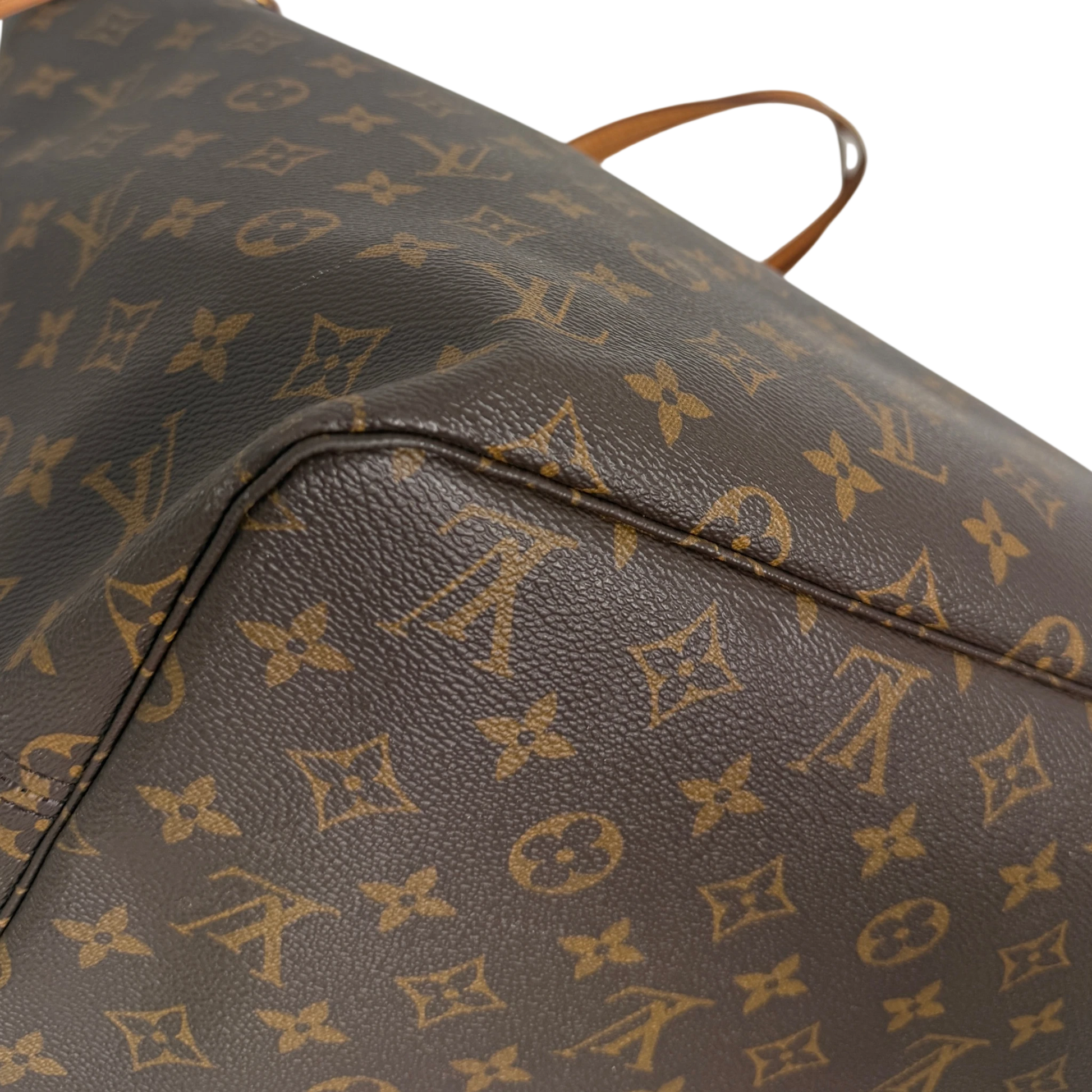 Louis Vuitton Neverfull GM Monogram Canvas Braun mit Pochette Louis Vuitton