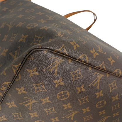Louis Vuitton Neverfull GM Monogram Canvas Braun mit Pochette Louis Vuitton