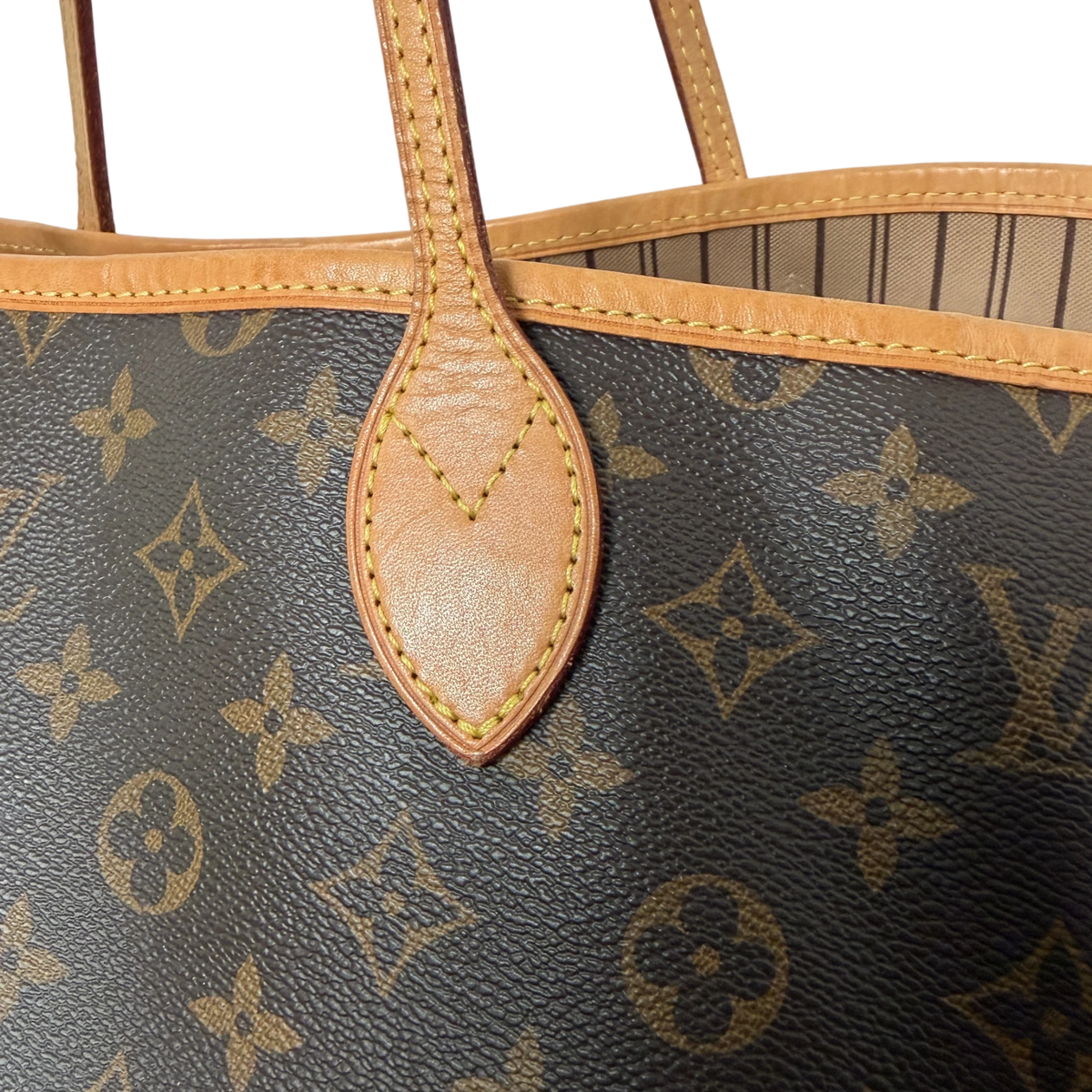 Louis Vuitton Neverfull GM Monogram Canvas Braun mit Pochette Louis Vuitton