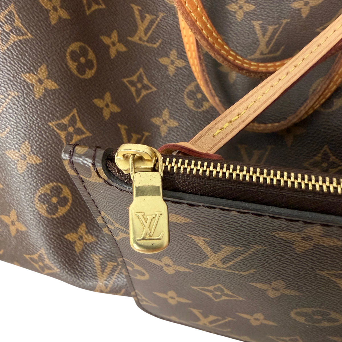 Louis Vuitton Neverfull GM Monogram Canvas Braun mit Pochette Louis Vuitton