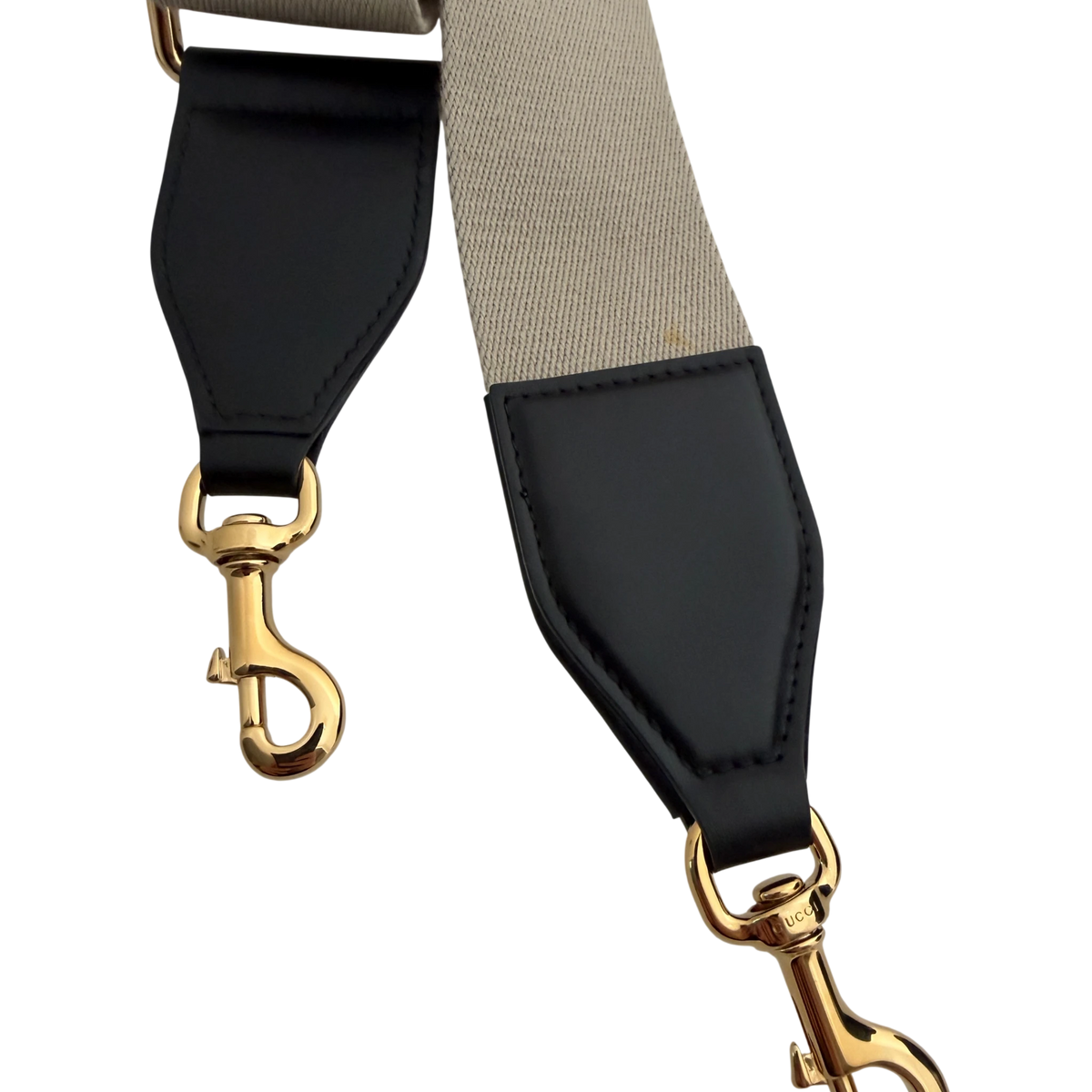 Gucci GG Matelassé Small Shoulder Bag Leder Schwarz Gold 2 Riemen Gucci