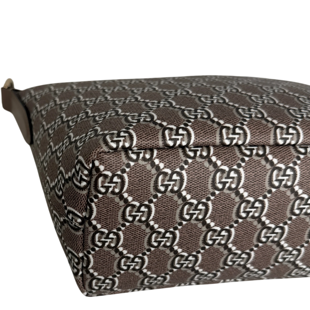 Gucci GG Shadow Super Mini Shoulder Bag Canvas Beige Braun Gold Gucci