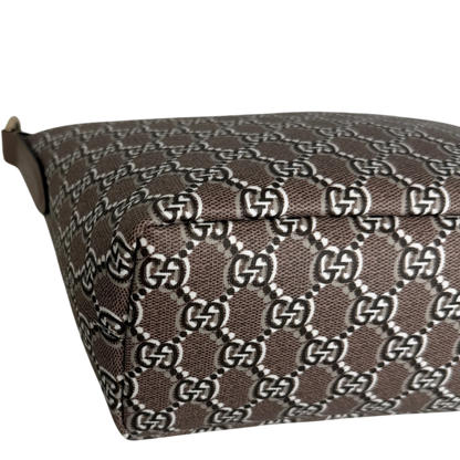 Gucci GG Shadow Super Mini Shoulder Bag Canvas Beige Braun Gold Gucci