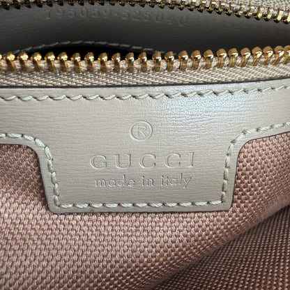 Gucci GG Shadow Super Mini Shoulder Bag Canvas Beige Braun Gold Gucci