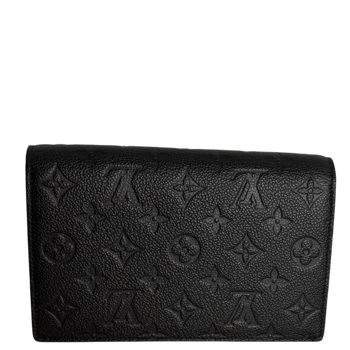 Louis Vuitton Vavin Chain Wallet Monogram Empreinte Schwarz Gold Louis Vuitton