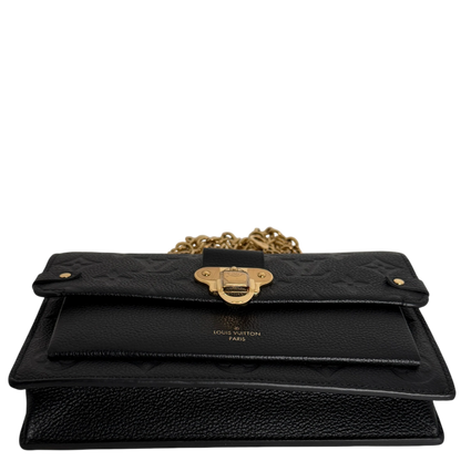 Louis Vuitton Vavin Chain Wallet Monogram Empreinte Schwarz Gold Louis Vuitton