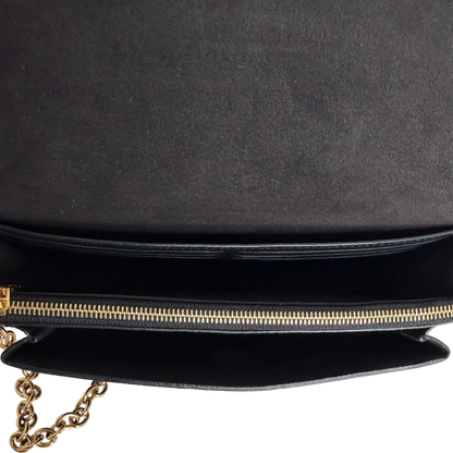 Louis Vuitton Vavin Chain Wallet Monogram Empreinte Schwarz Gold Louis Vuitton