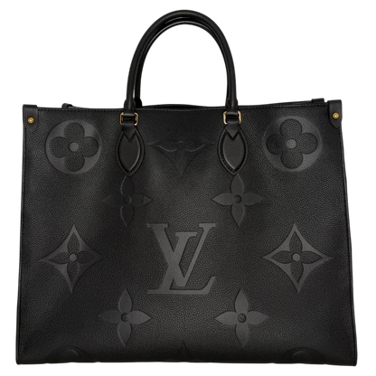 Louis Vuitton Onthego MM Empreinte Leder schwarz Louis Vuitton