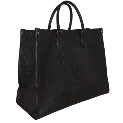 Louis Vuitton Onthego MM Empreinte Leder schwarz Louis Vuitton