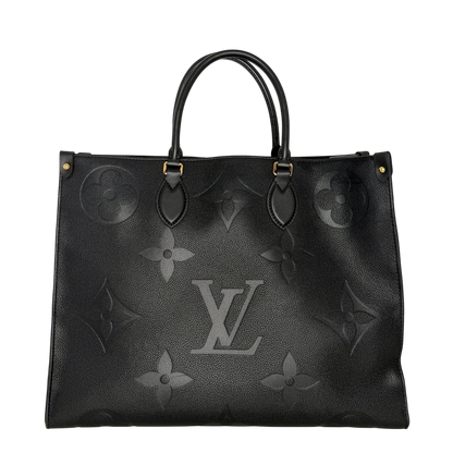 Louis Vuitton Onthego MM Empreinte Leder schwarz Louis Vuitton
