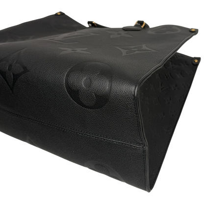 Louis Vuitton Onthego MM Empreinte Leder schwarz Louis Vuitton