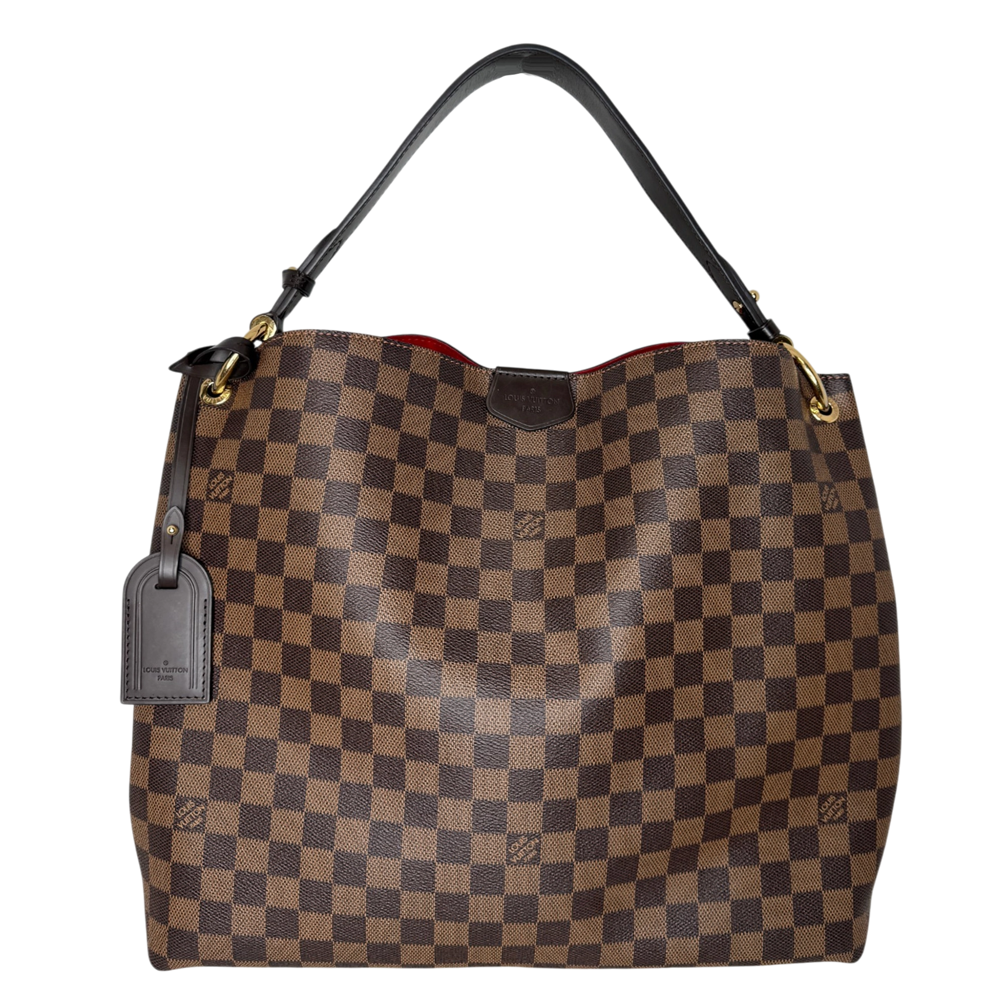 Louis Vuitton Graceful MM Damier Ebene / sehr gut Louis Vuitton