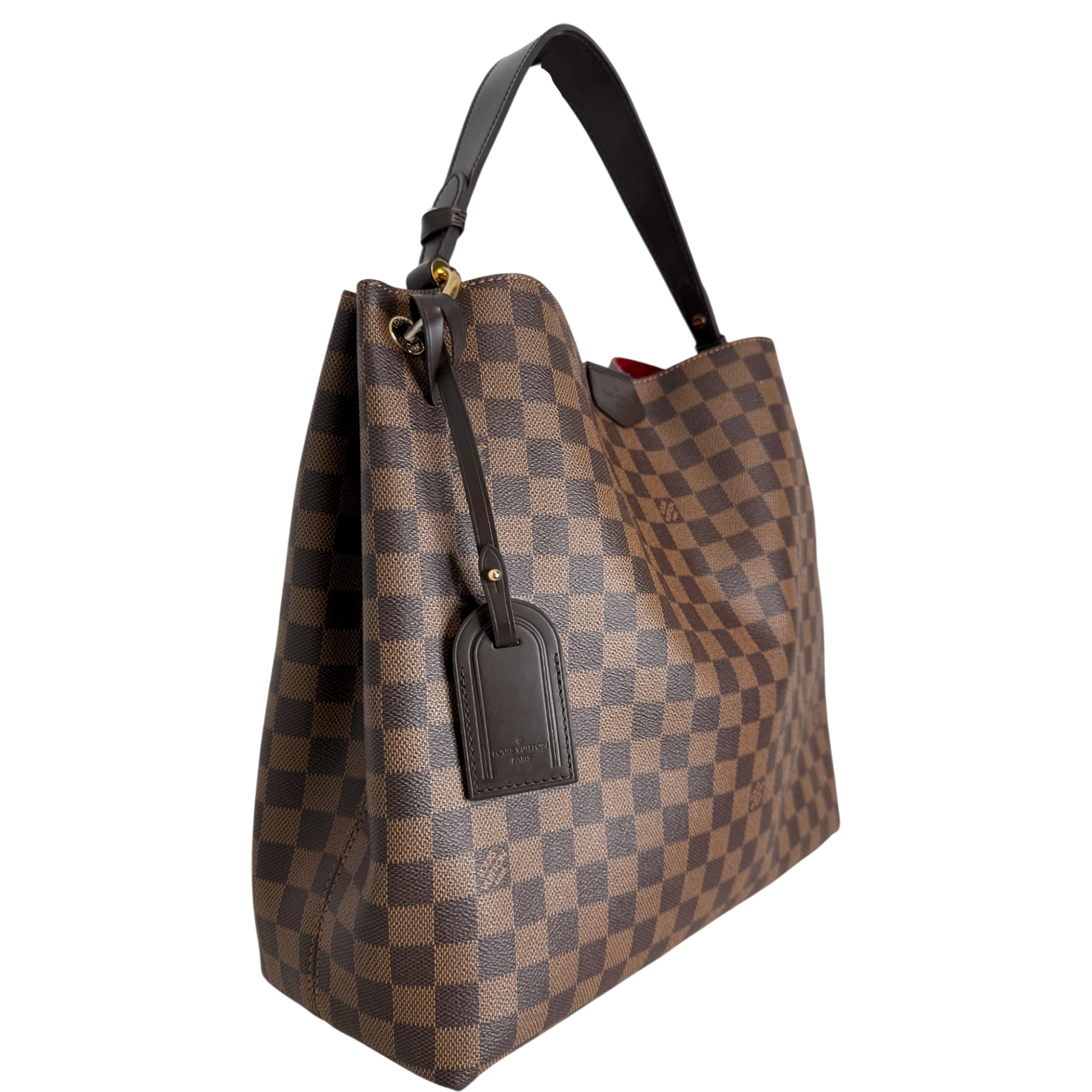 Louis Vuitton Graceful MM Damier Ebene / sehr gut Louis Vuitton