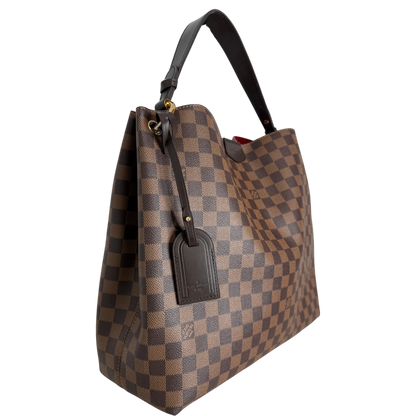 Louis Vuitton Graceful MM Damier Ebene / sehr gut Louis Vuitton
