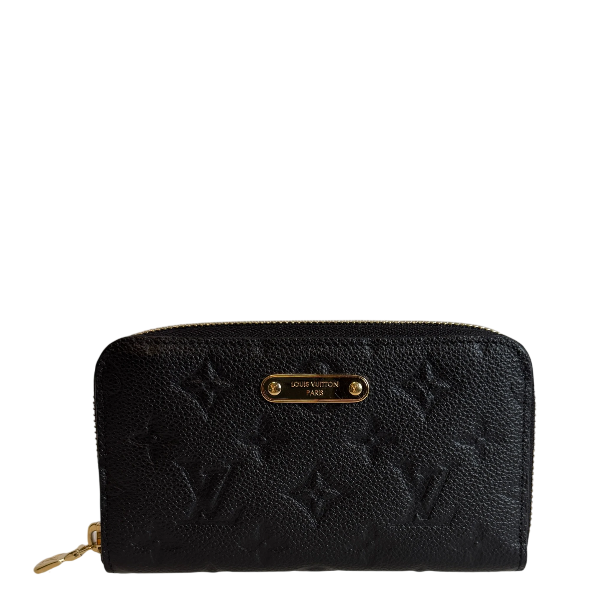Louis Vuitton Margot Wallet Monogram Empreinte Schwarz Gold Geldbörse Louis Vuitton