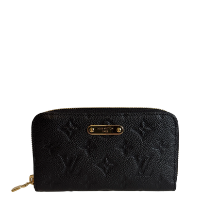 Louis Vuitton Margot Wallet Monogram Empreinte Schwarz Gold Geldbörse Louis Vuitton